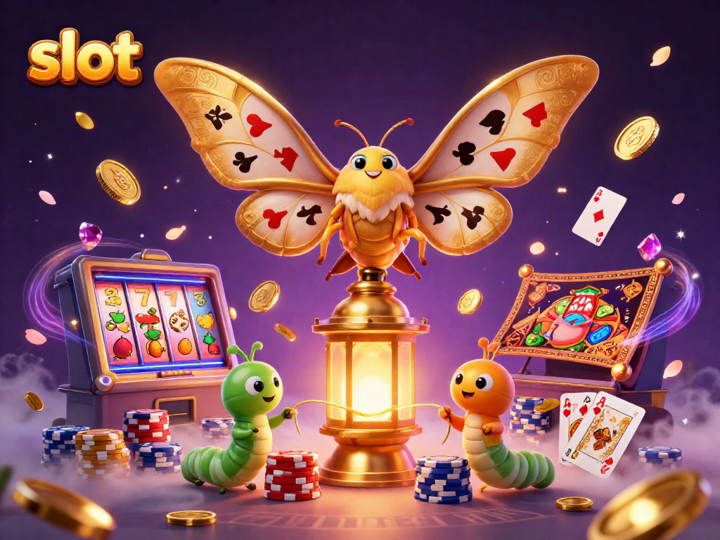 Experience thrilling slot action with animated gold coins, vibrant characters, and dramatic casino scenes.
