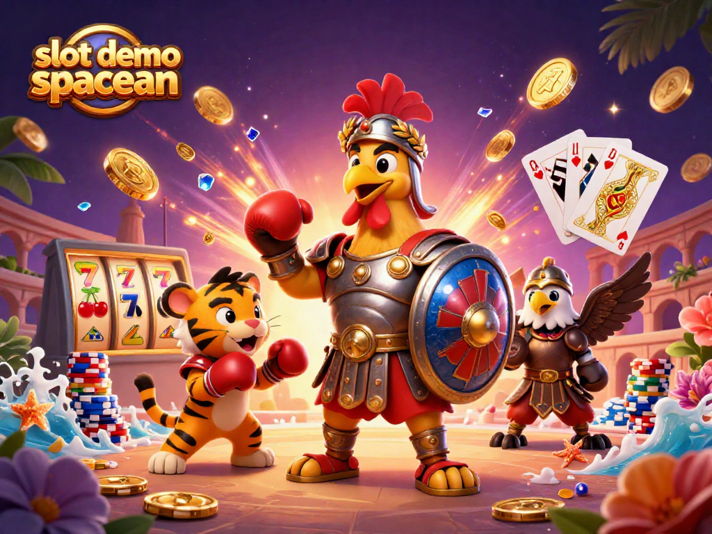 Experience thrilling gameplay with slot demo spaceman surrounded by vibrant casino elements and dynamic action.