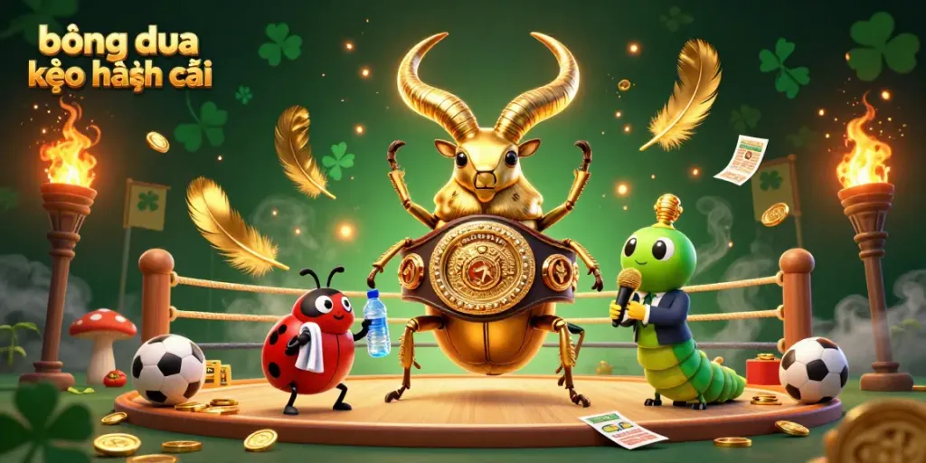 Experience competitive action with the giant stag beetle in bóng đá kèo nhà cái-themed arena, full of vibrant excitement.