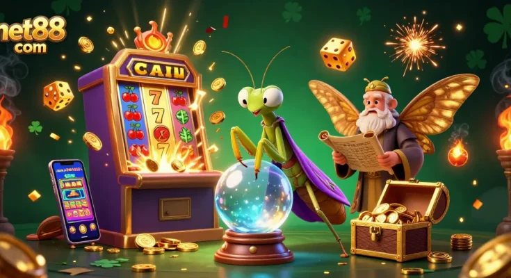 Transform your game experience at net88 com with vibrant illustrations of casino lore and thrilling jackpots.