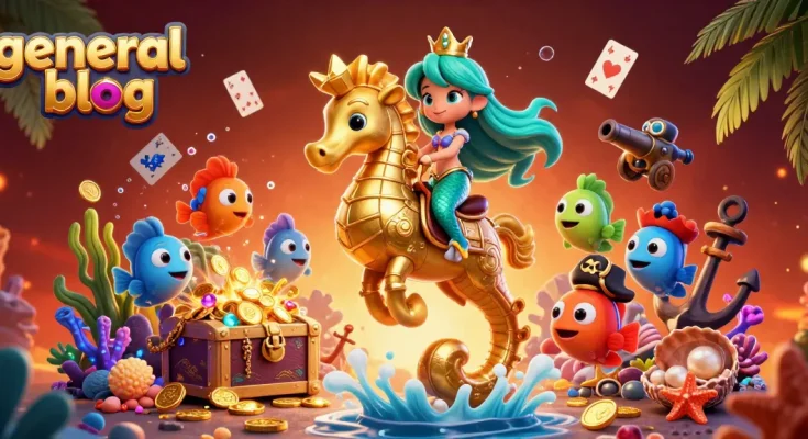 Engage with the ultimate gaming experience in this general blog 3D casino illustration, featuring vibrant characters.