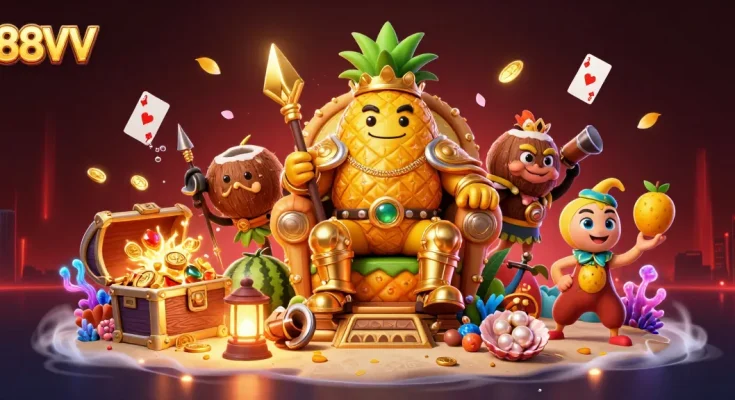 Experience excitement at 88VV with gold coin treasures and vibrant casino action.